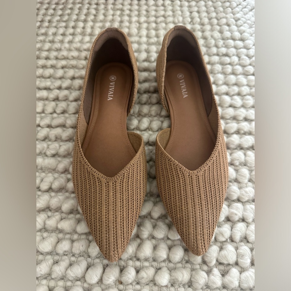 COPY - NEW-nutmeg Vivaia Melia flats-size 36.5